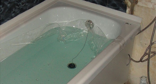 Установкой акрилового вкладыша | Куровское